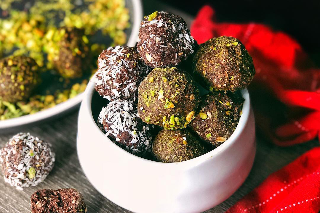 Chocolate chai bites