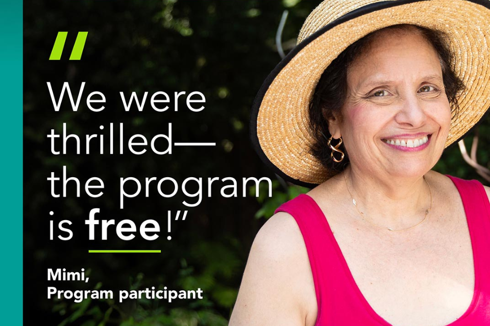 photo of Mimi, a program participant
