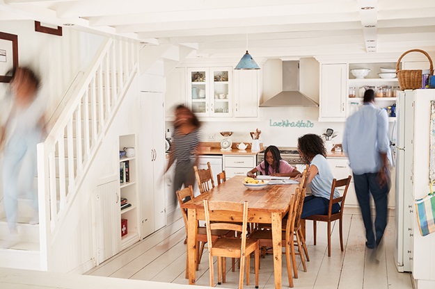 A busy home